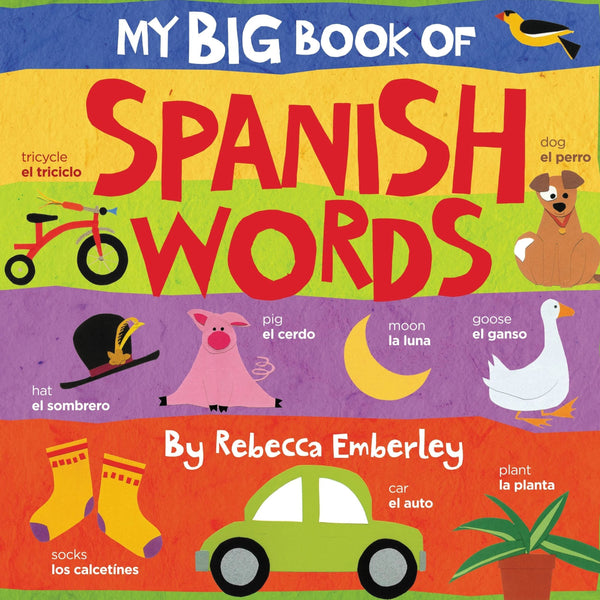 My Big Book of Spanish Words - HoneyBug 