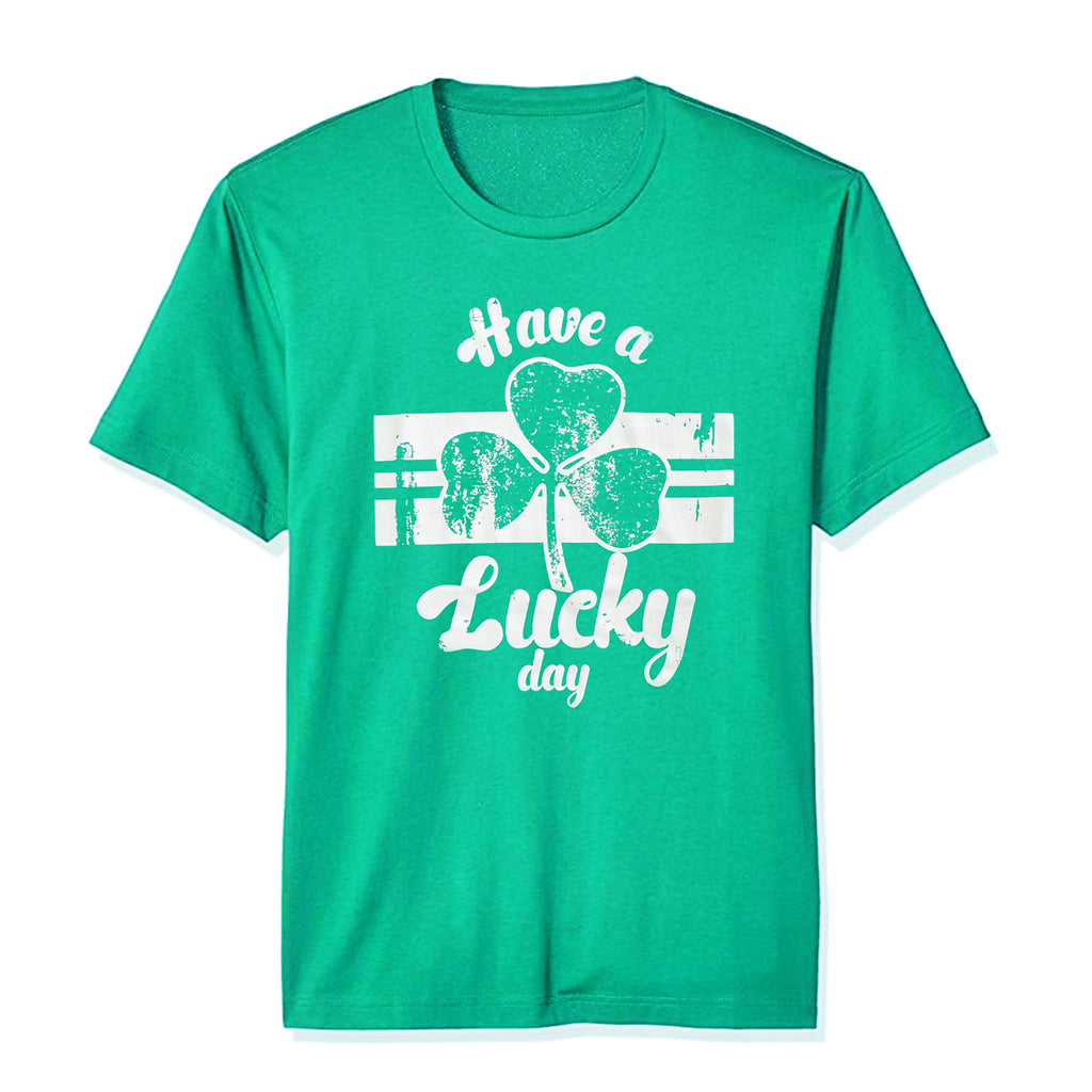Have A Lucky Day Green Women's Tee - HoneyBug 