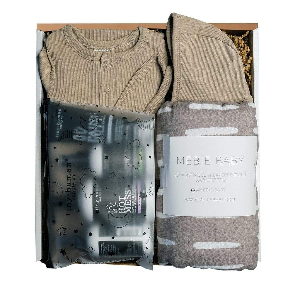 Modern Babe Gift Box - Grey + Oat - HoneyBug 