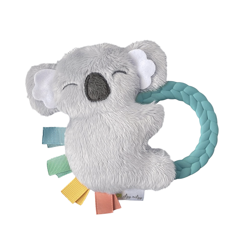 Koala Ritzy Rattle Pal™ Plush Rattle Pal with Teether - HoneyBug 