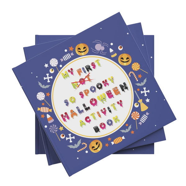 My First Not So Spooky Halloween Activity Book - HoneyBug 