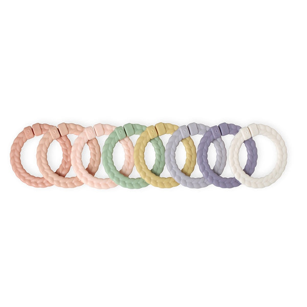 Itzy Rings Linking Ring Set - Pastel - HoneyBug 