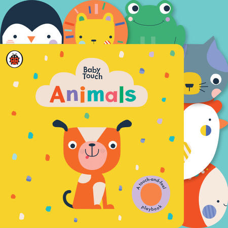 Animals: A Touch-and-Feel Playbook - HoneyBug 
