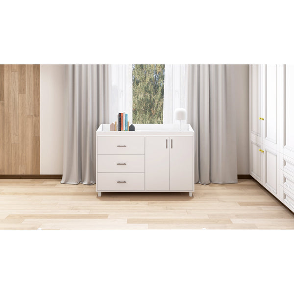 indi doublewide dresser with doors - HoneyBug 