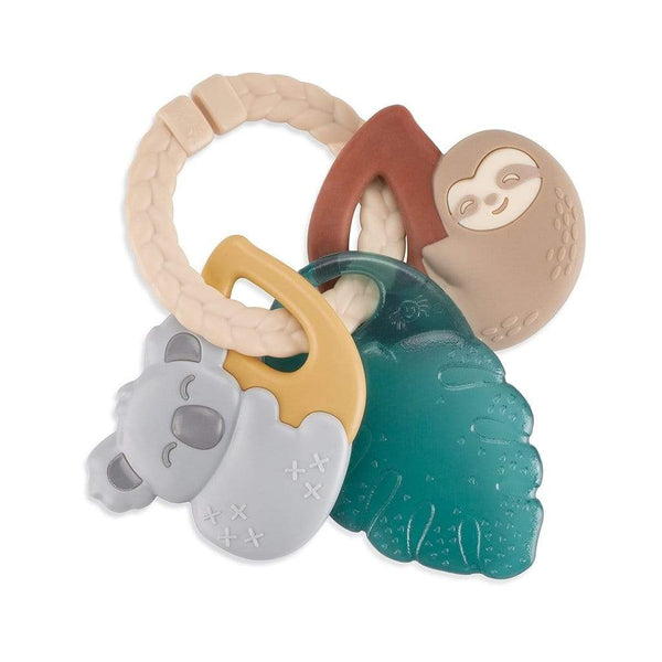 Tropical Itzy Keys™ Textured Ring with Teether + Rattle - HoneyBug 