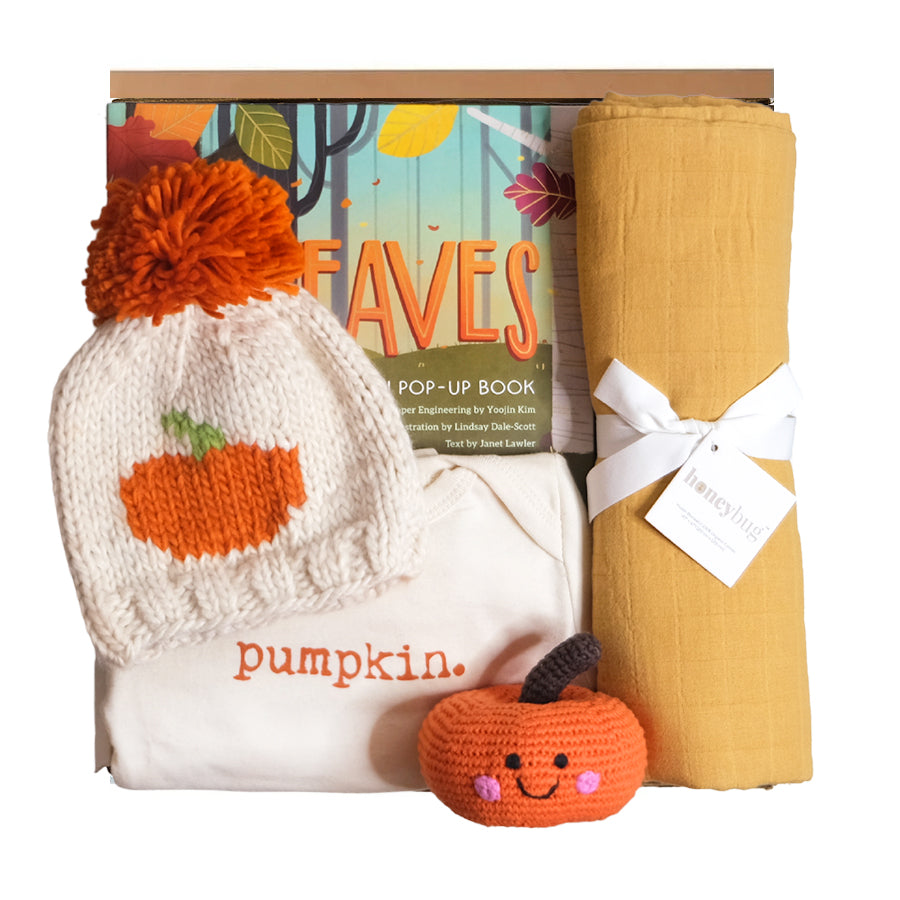 Little Pumpkin Gift Box - HoneyBug 