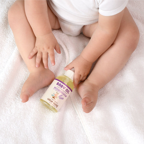 Baby Oil - 100% Natural - Lavender - HoneyBug 