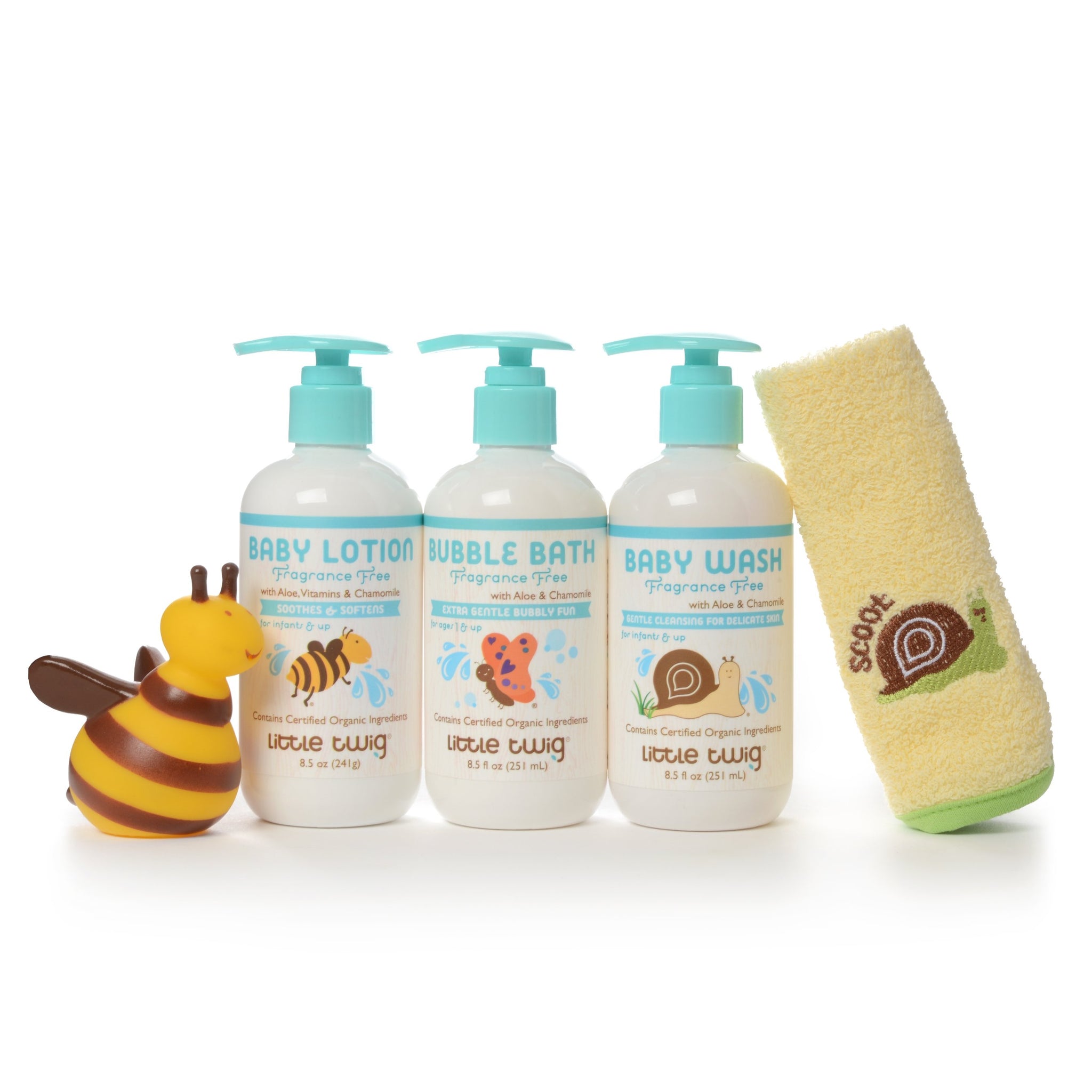 Baby Wash Essentials - Fragrance Free - HoneyBug 