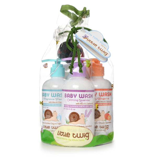 Baby Wash Essentials - Variety Pack - HoneyBug 