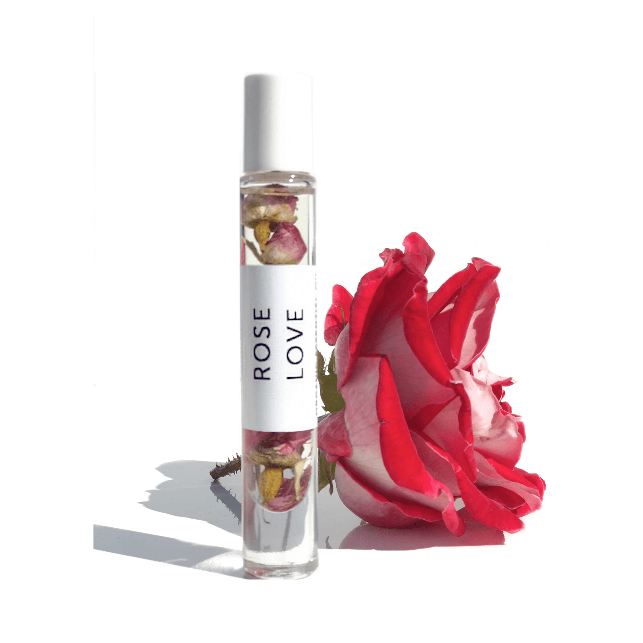 Rose Organic Essential Perfume Roll-on Oil - HoneyBug 