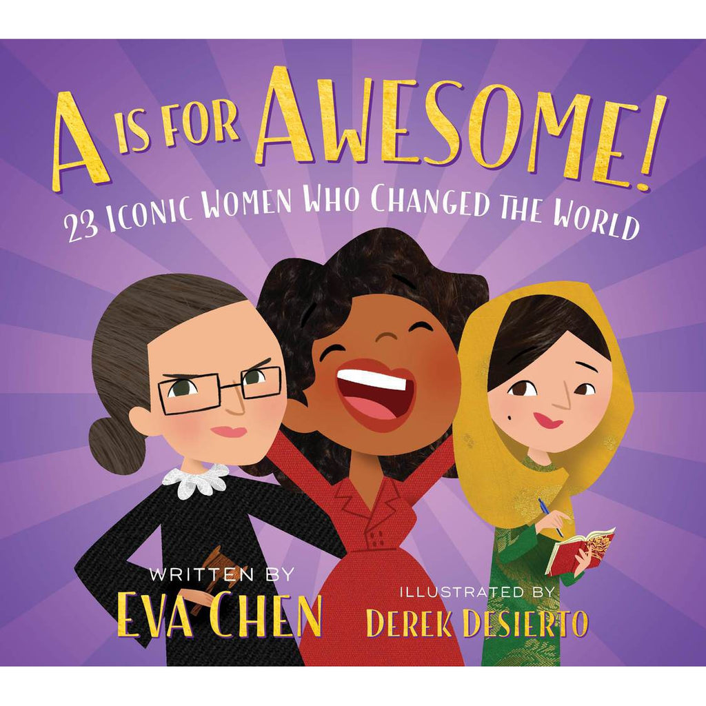 A is for Awesome - 23 Iconic Women Who Changed the World - HoneyBug 