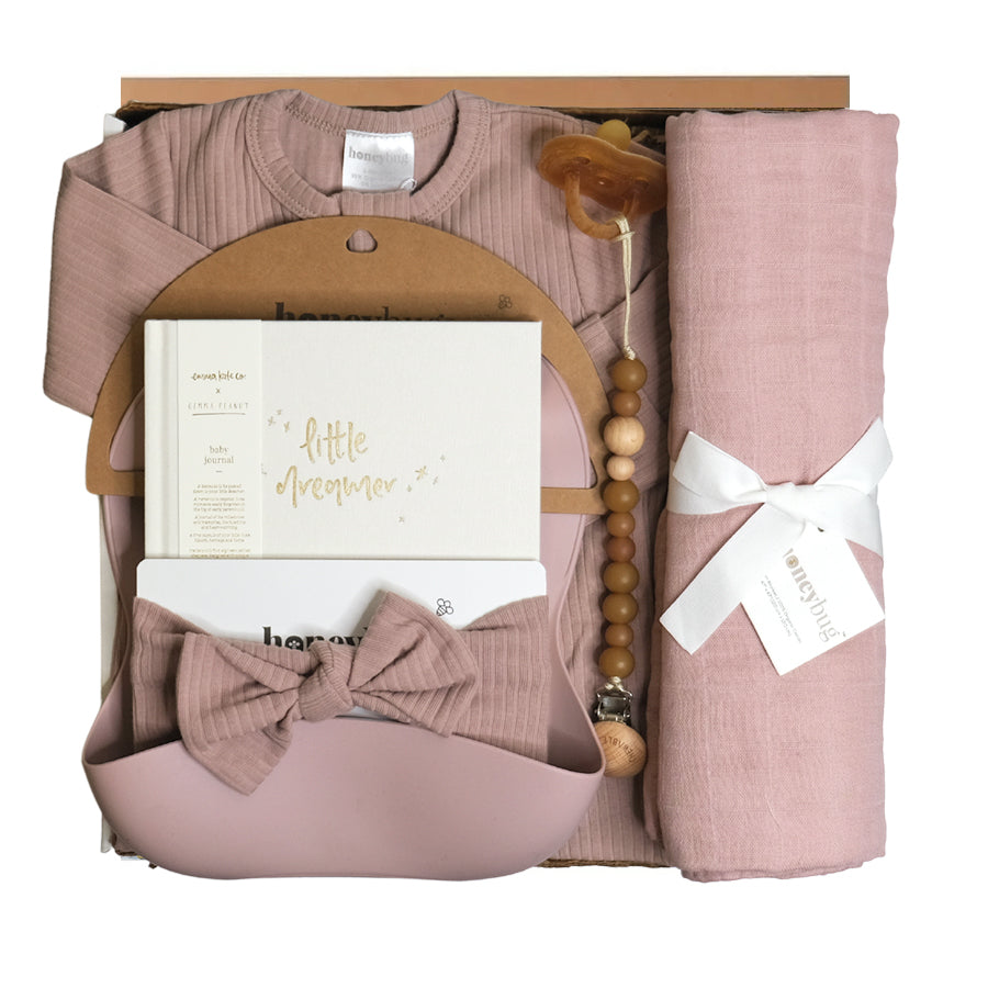 Little Dreamer Gift Box - Mauve - HoneyBug 