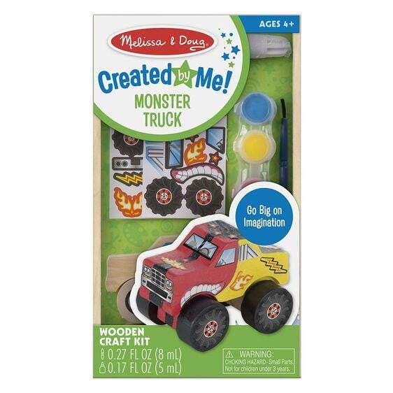 Created by Me! Monster Truck Wooden Craft Kit - HoneyBug 