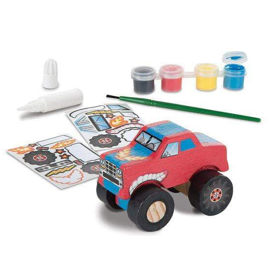 Created by Me! Monster Truck Wooden Craft Kit - HoneyBug 