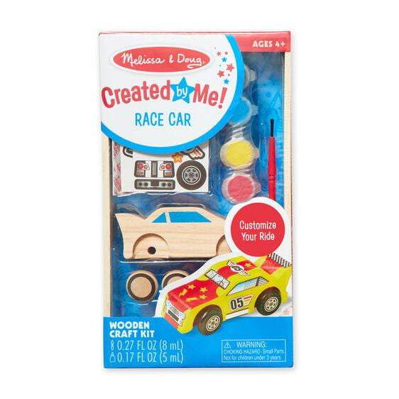 Created by Me! Race Car Wooden Craft Kit - HoneyBug 