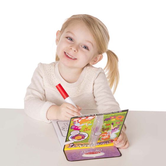 On the Go ColorBlast No-Mess Coloring Pad - Fairy - HoneyBug 