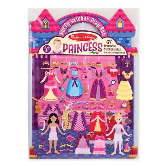 Puffy Stickers Play Set: Princess - HoneyBug 