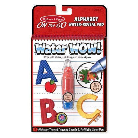 Water Wow! Alphabet - On the Go Travel Activity - HoneyBug 