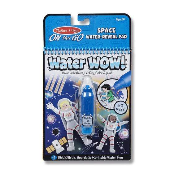 Water Wow! Space Water-Reveal Pad - On the Go Travel Activity - HoneyBug 