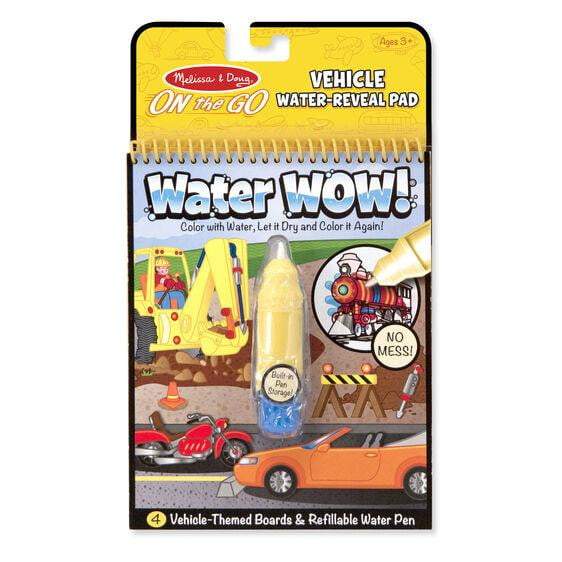 Water Wow! Vehicles - On the Go Travel Activity - HoneyBug 