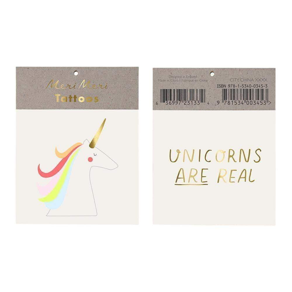 Unicorns Are Real Tattoos - HoneyBug 