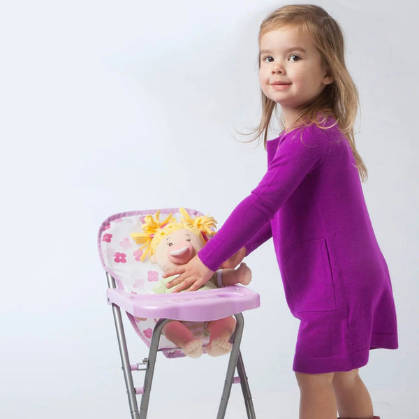 Baby Stella Blissful Blooms High Chair Doll Accessory by Manhattan Toy - HoneyBug 