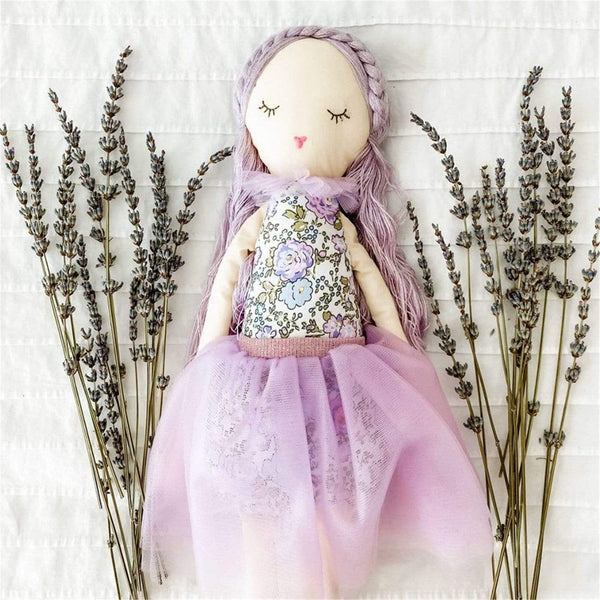 'Lavender' Scented Heirloom Doll - Large - HoneyBug 