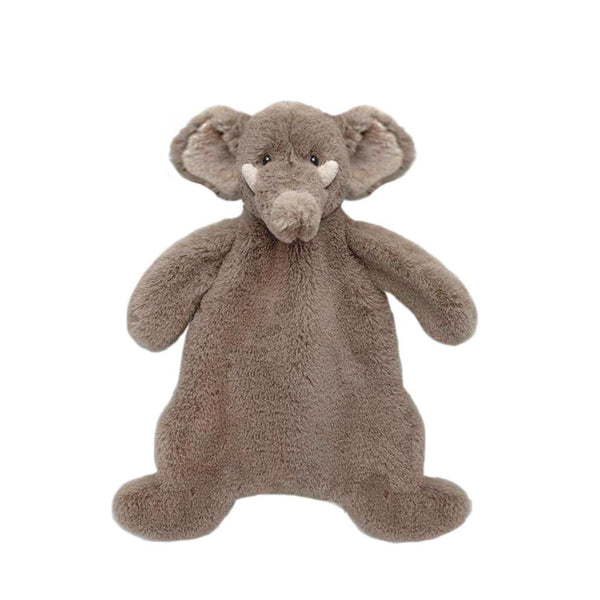 'Oliver' Elephant Plush Baby Security Blanket - HoneyBug 