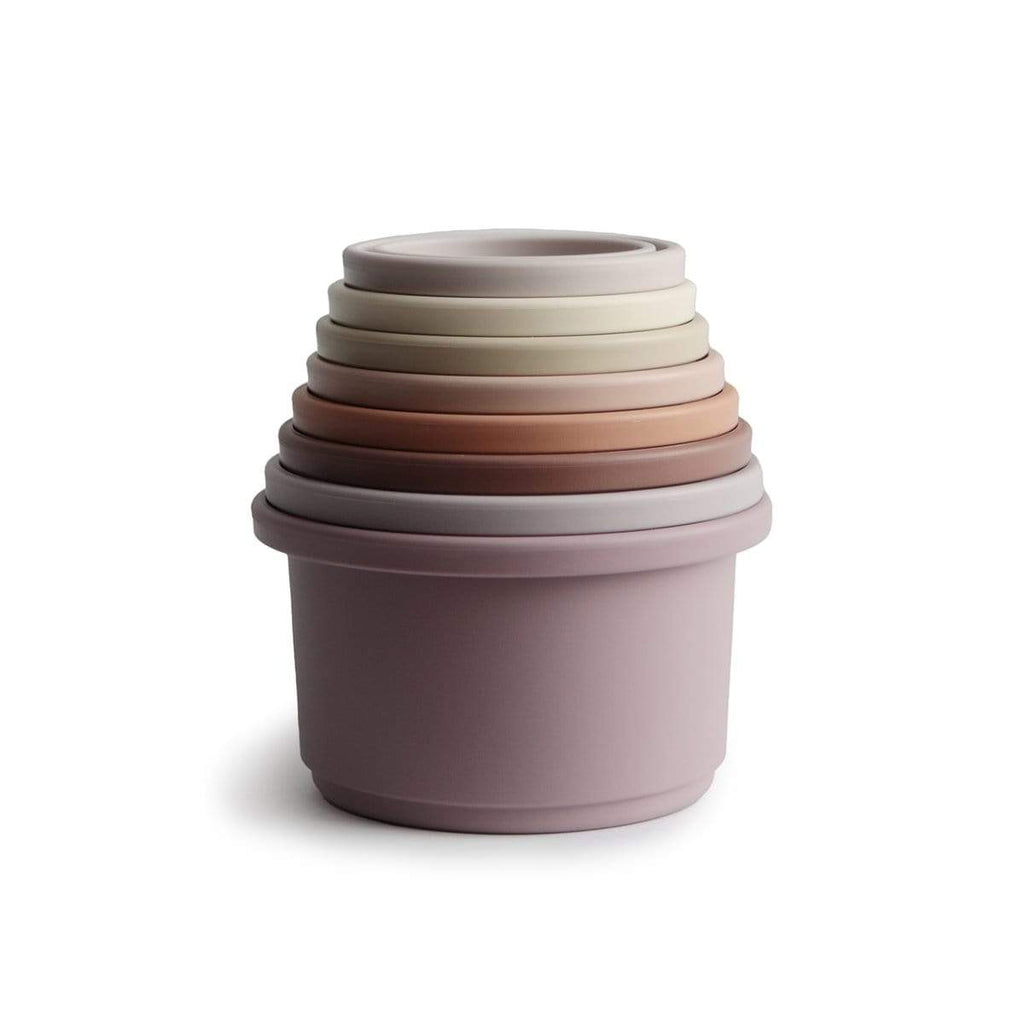 Stacking Cups Toy | Made in Denmark (Petal) - HoneyBug 