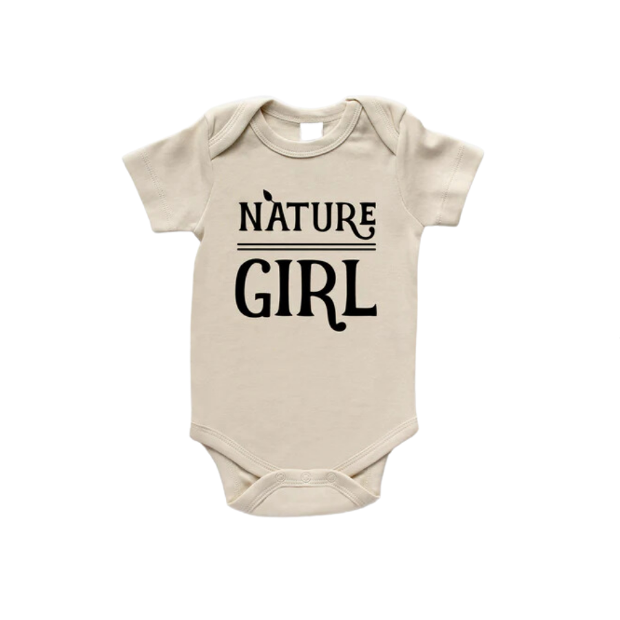 Nature Girl Bodysuit - Cream - HoneyBug 