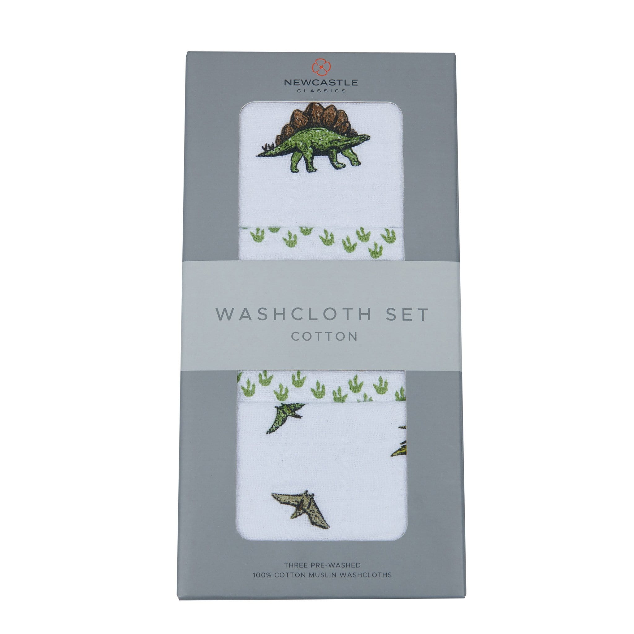 Dino Days Washcloth Set - HoneyBug 