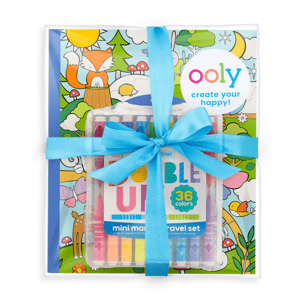 Double Up & Cozy Critters Coloring Pack - HoneyBug 