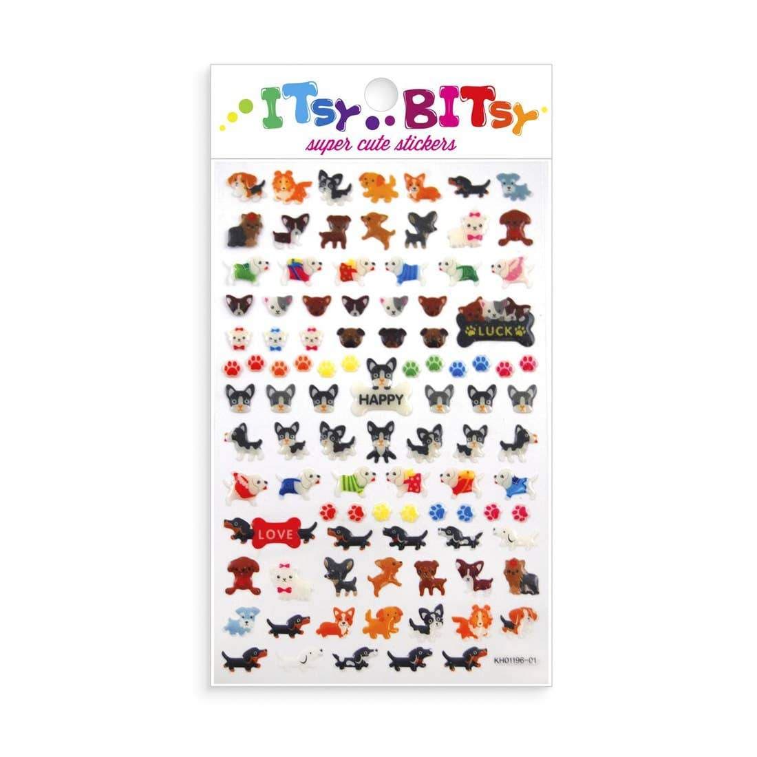 Itsy Bitsy Stickers - Pooches - HoneyBug 