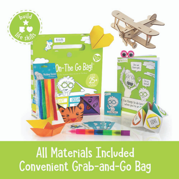 On the Go Bag: All-in-One Activity Kit - HoneyBug 