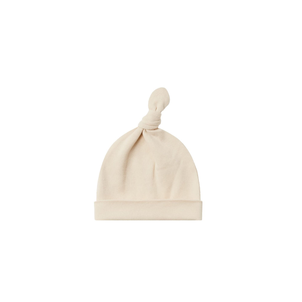 Knotted Baby Hat | Natural - HoneyBug 