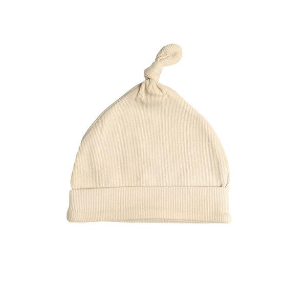 Organic Cotton Hat - Cream - HoneyBug 