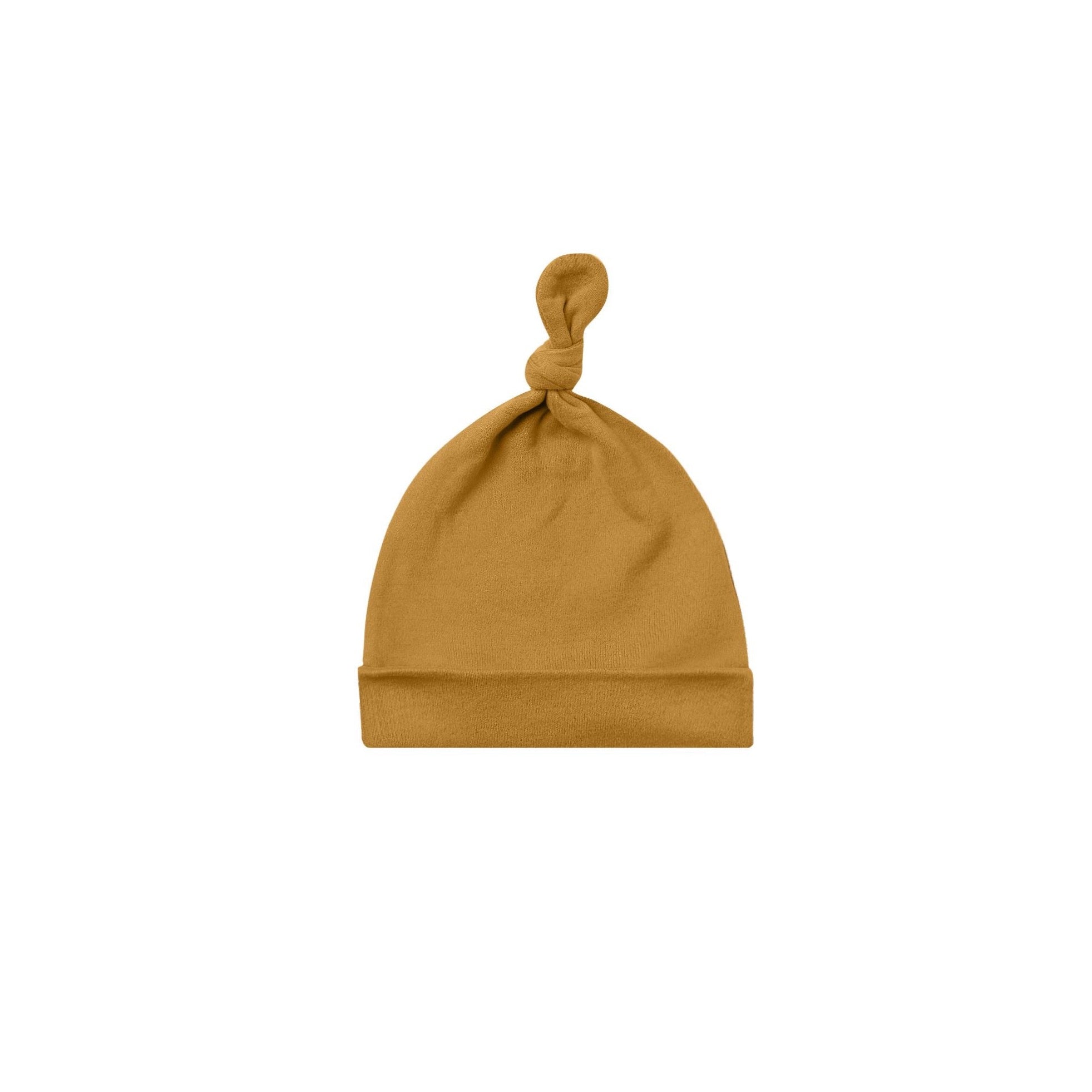 Knotted Baby Hat | Ochre - HoneyBug 