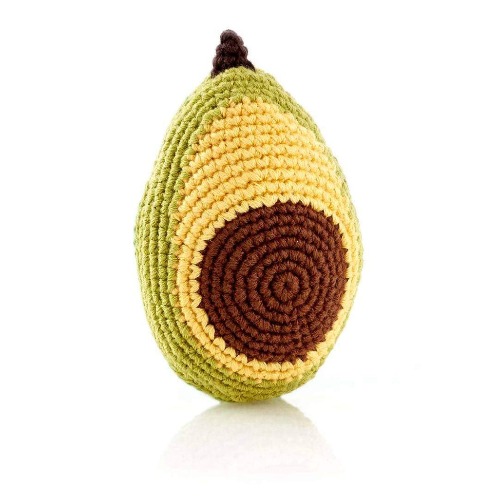 Avocado Rattle - Pebble - HoneyBug 