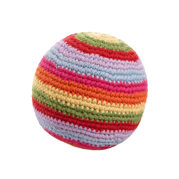 Ball Rattle - Multi Stripe - HoneyBug 