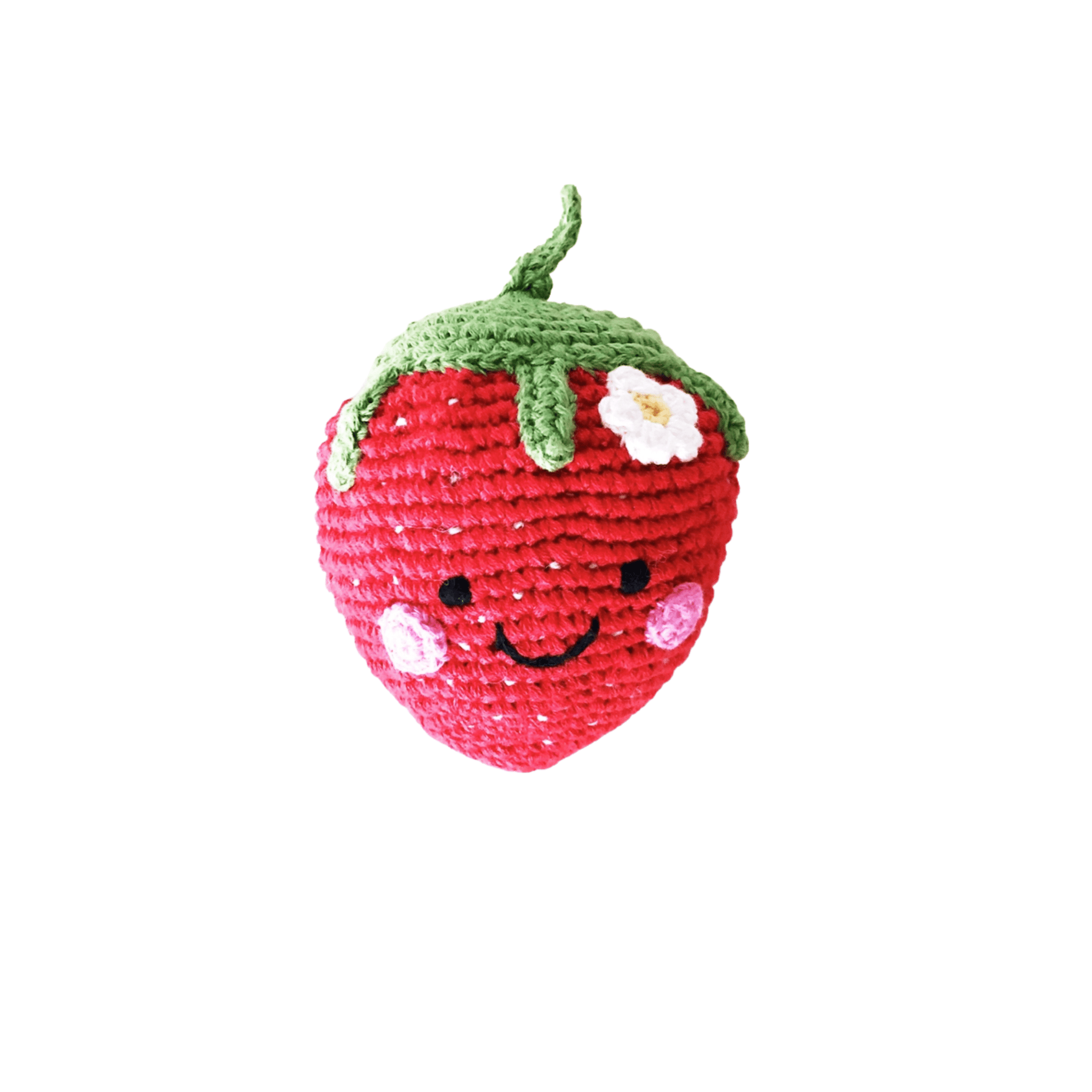 Friendly Strawberry Rattle - HoneyBug 