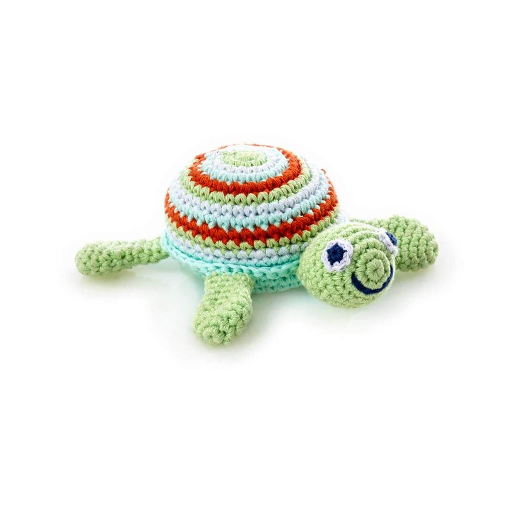 Green Sea Turtle Rattle - HoneyBug 