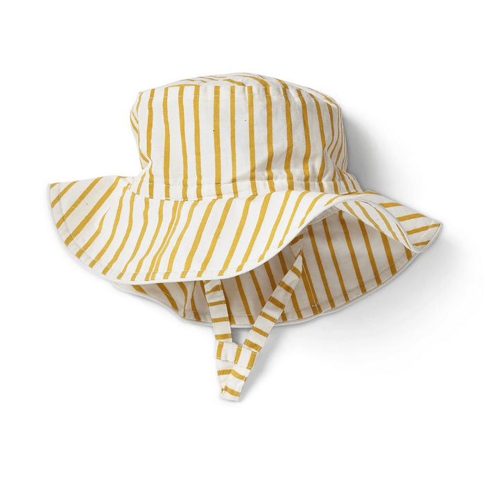 Stripes Away Bucket Hat - Marigold - HoneyBug 