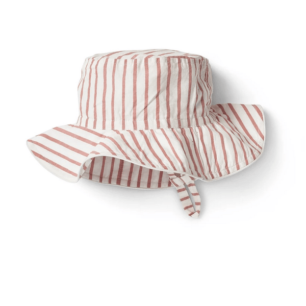 Stripes Away Bucket Hat - Pink - HoneyBug 