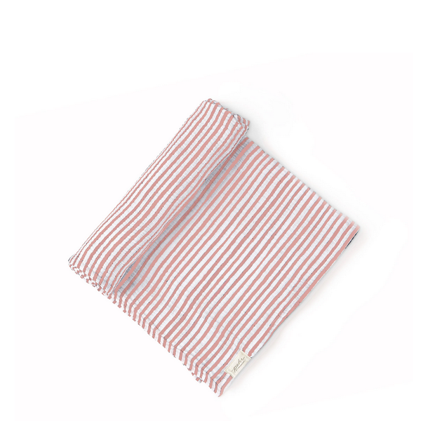 Stripes Away Pink Stripe Swaddle - HoneyBug 