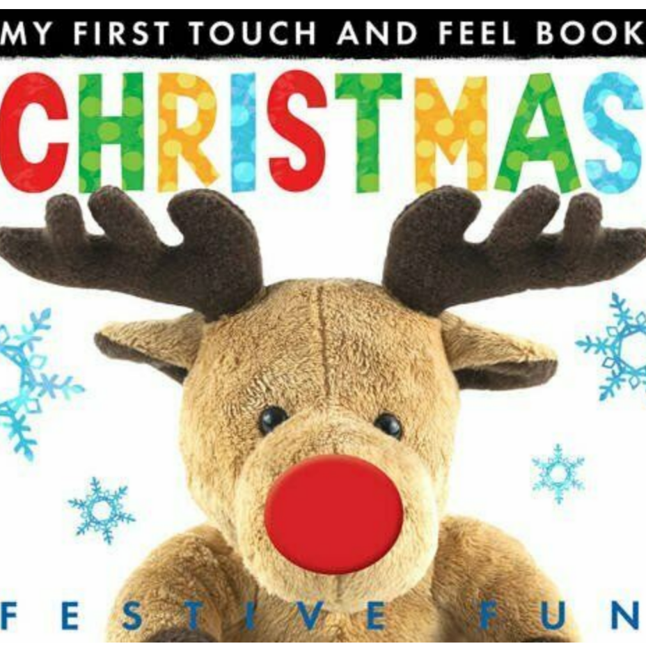 My First Touch and Feel Book: Christmas - HoneyBug 