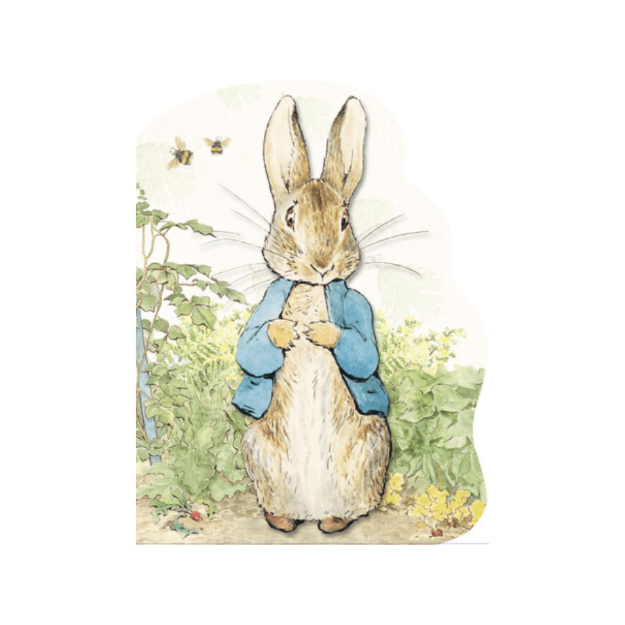 Peter Rabbit Large Shaped Board Book - HoneyBug 