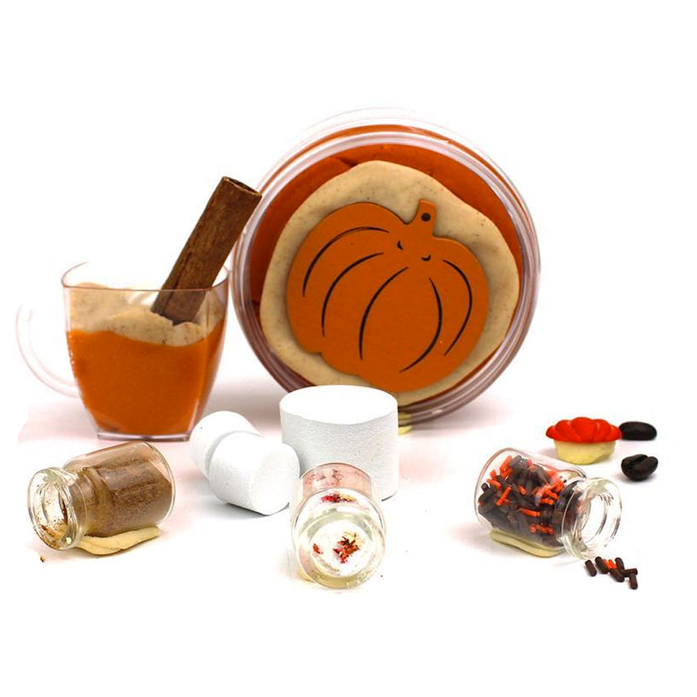 Pumpkin Spice Latte Sensory Play Kit - HoneyBug 