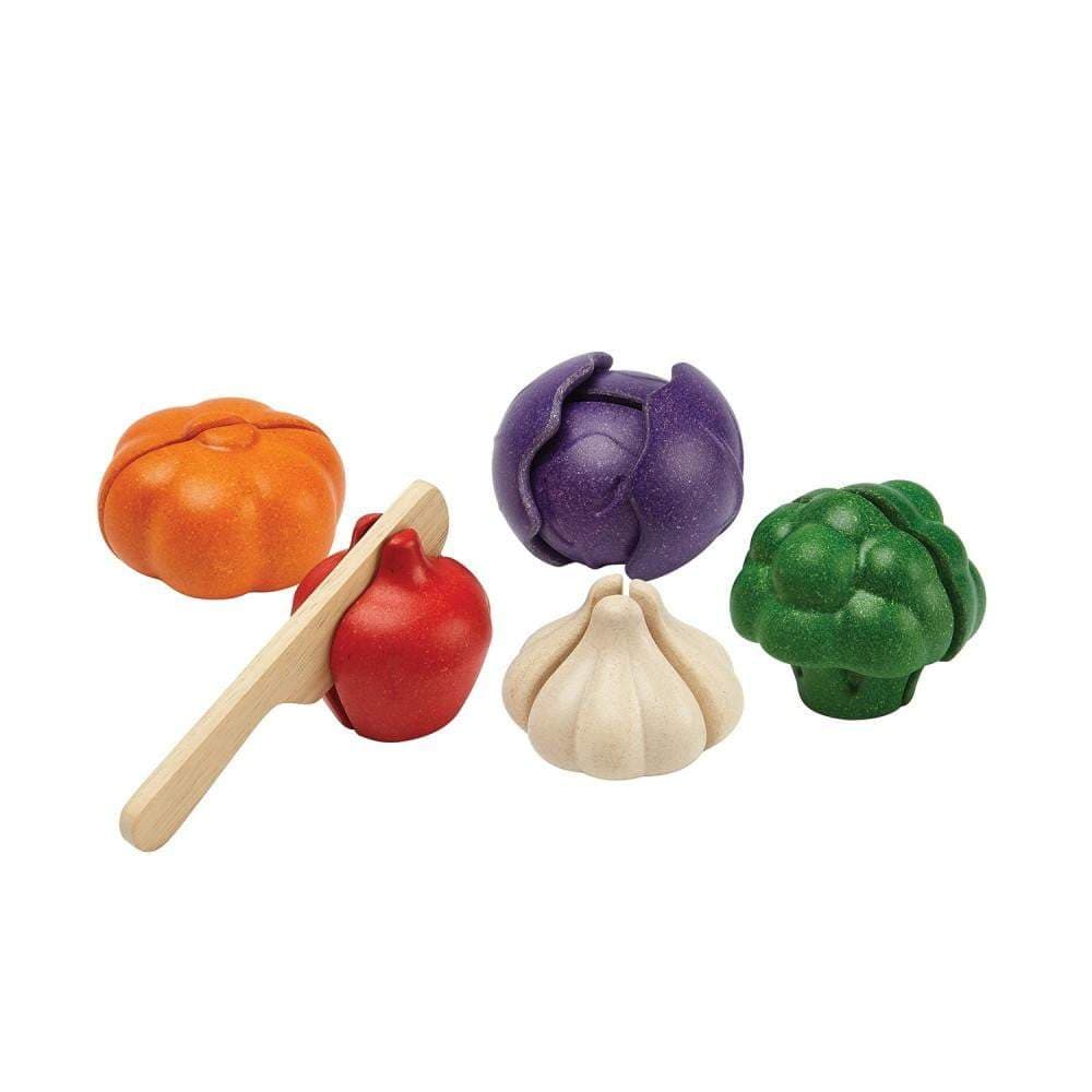 5 Colors Veggie Set - HoneyBug 