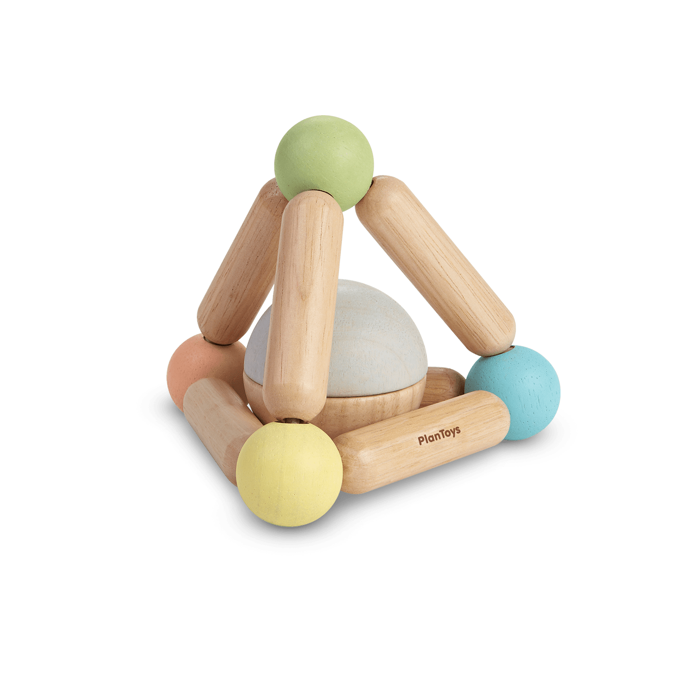 Triangle Clutching Toy - Pastels - HoneyBug 