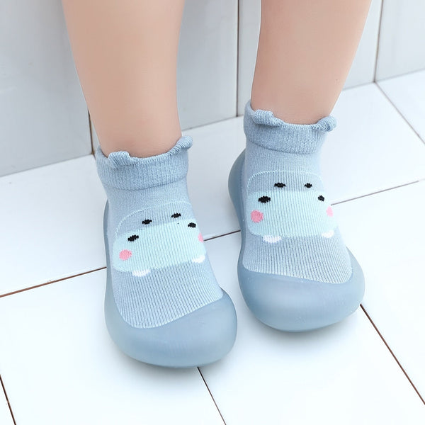 Baby Pet Sock Shoes - Monster Blue - HoneyBug 